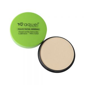 Polvo facial minerals, para piel grasa o mixta 20gr RAQUEL