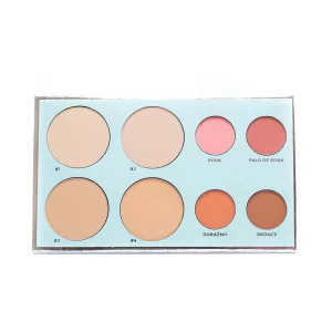 Paleta de Polvos Compactos y Rubores KHOL
